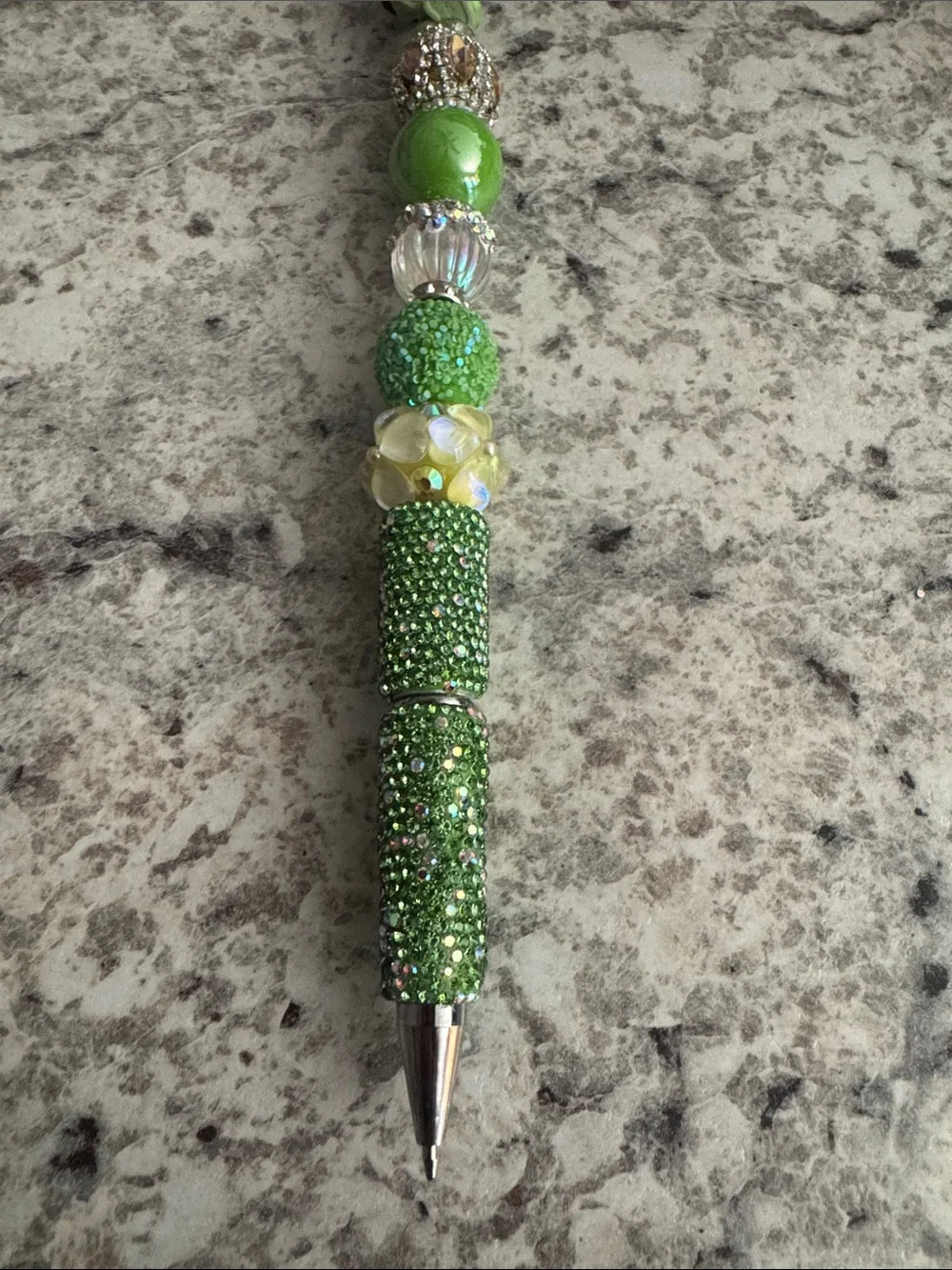 NWOT Disney Doorables Tiana Beaded Pen Handmade by Me